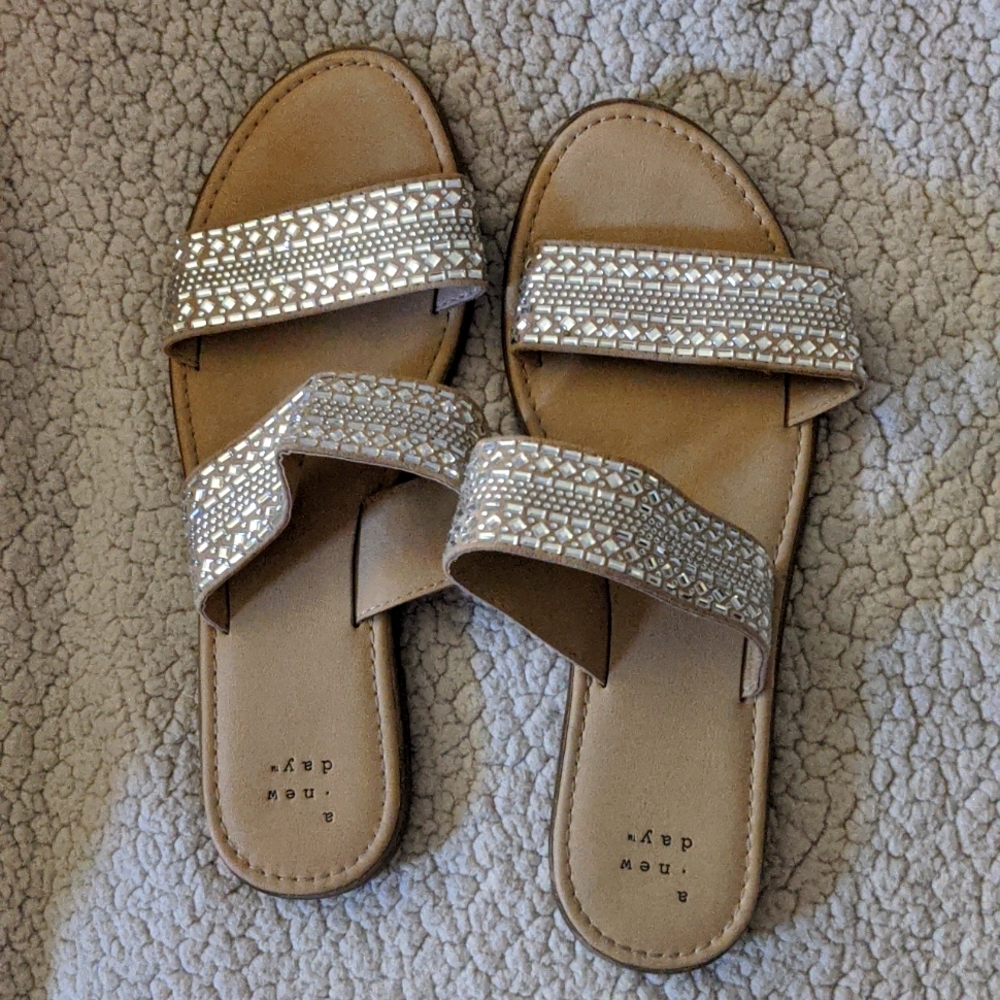 crystal sandals - Picture 1 of 3